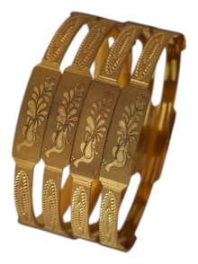 Gold Plated Bangles